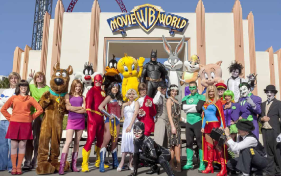 traslado en taxi parque warner