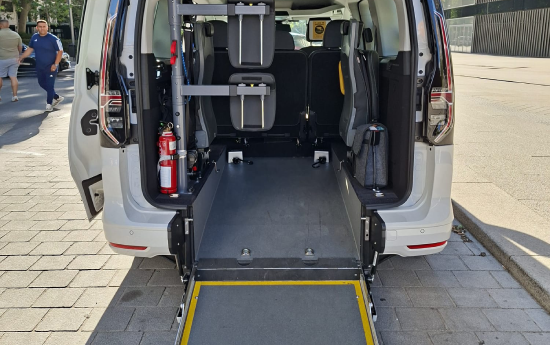 Taxis adaptados para sillas de ruedas