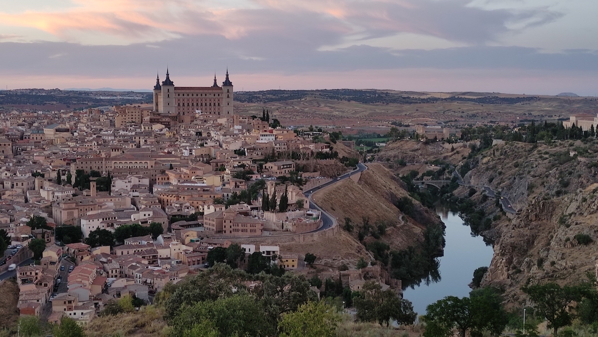 Toledo ciudad y Rio Tajo